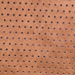 Замша коричневая перфорация